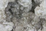 Keokuk Quartz Geode with Calcite & Pyrite Crystals - Missouri #144773-3